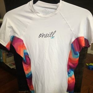 Womens O'neill 50+ rash guard